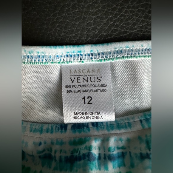 VENUS Lascana Bikini Blue/Green/White - Picture 10 of 11